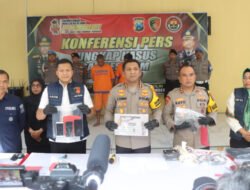 Polresta Sidoarjo Amankan Dua Pria Pemilik Senpi Rakitan, Terancam 20 Tahun Penjara