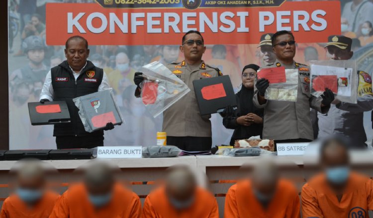 Konferensi pers ungkap kasus pencurian PlayStation dan Laptop, Rabu (16/10/2024). (Foto: Istimewa)