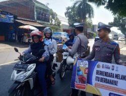 Polres Malang Gencar Sosialisasi Keselamatan Berkendara Lewat Operasi Zebra 2024