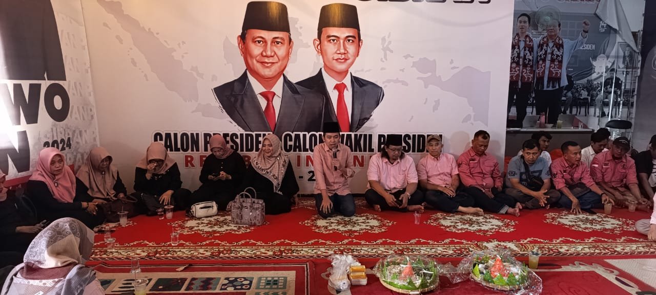 Acara tasyakuran atas pelantikan Prabowo - Gibran. (Foto: Zainul Hasan)