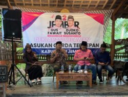 Ratusan Pemuda di Jember Deklarasi Dukung Fawait-Djoko pada Pilkada 2024