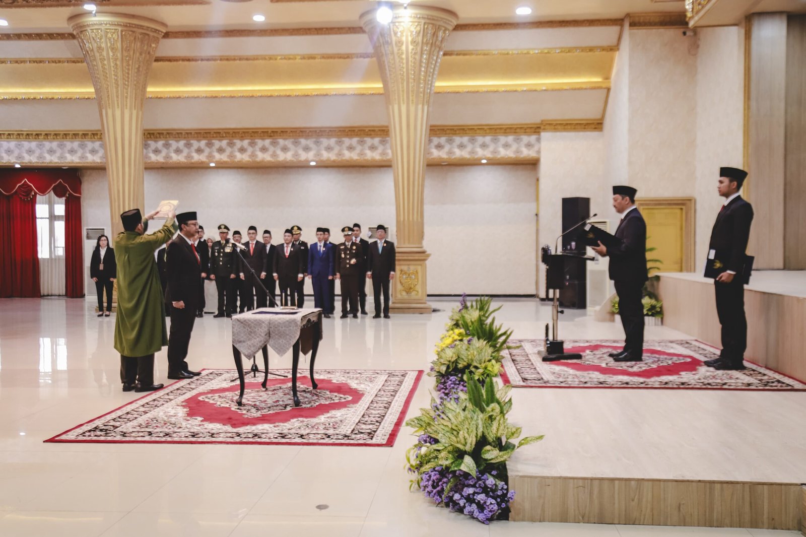 Arief Tjahjono dilantik menjadi Pj Sekda Jember, Kamis (14/11/2024). (Foto: Istimewa)