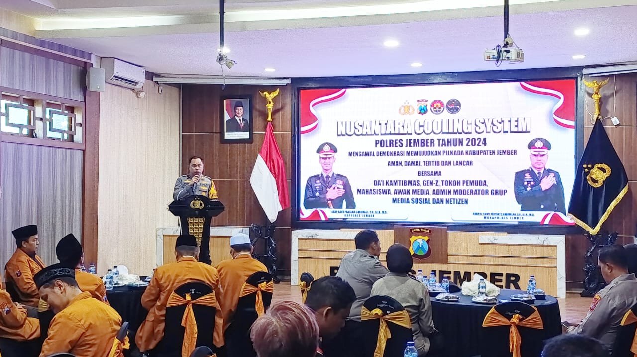 Nusantara Cooling System (NCS) di Gedung Rupatama Mako Polres Jember, Selasa (19/11/2024). (Foto: Zainul Hasan)