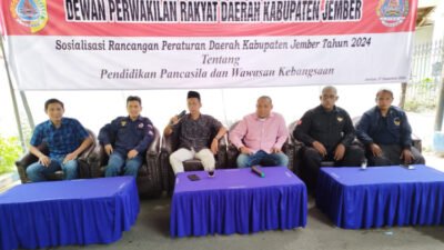 Sosialisasi Raperda, Ketua Fraksi NasDem DPRD Jember Tegaskan Pentingnya Nasionalisme di Era Digital