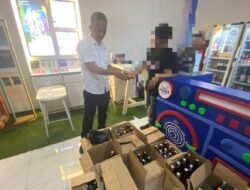 Polresta Banyuwangi Sita Ribuan Botol Miras Ilegal dalam Operasi Pasca-Nataru