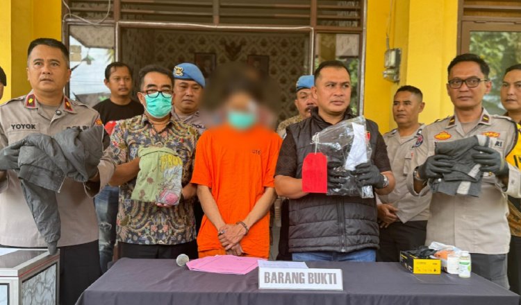 Konferensi pers ungkap kasus pencurian kotak amal di Kota Malang. (Foto: Istimewa)