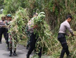 TNI-Polri di Malang Kompak Gelar Karya Bakti dan Baksos, Perkuat Soliditas dalam HUT ke-64 Kostrad
