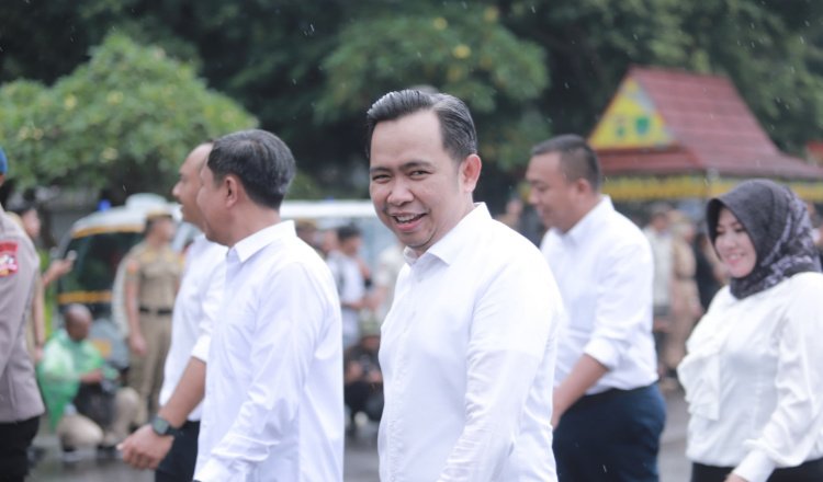 Gus Fawait usai mengikuti gladi bersih pelantikan Kepala Daerah Jember. (Foto: Diskominfo Jember)