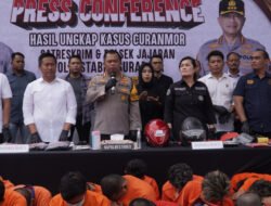 70 Kasus Curanmor di Surabaya Terungkap, 42 Pelaku Diamankan