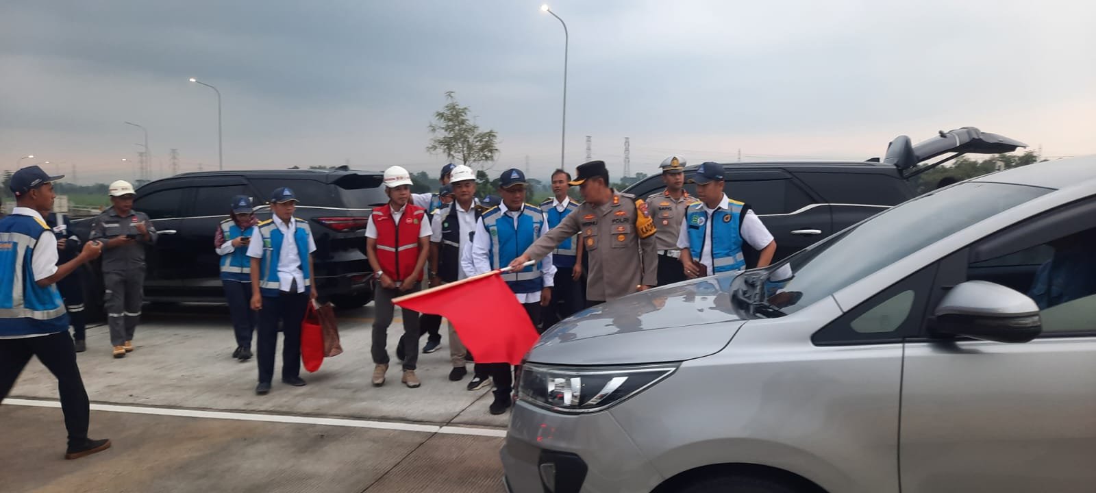 Tol Probolinggo-Banyuwangi (Probowangi) mulai beroperasi, Rabu (26/3/2025). (Foto: Humas Polres Probolinggo)