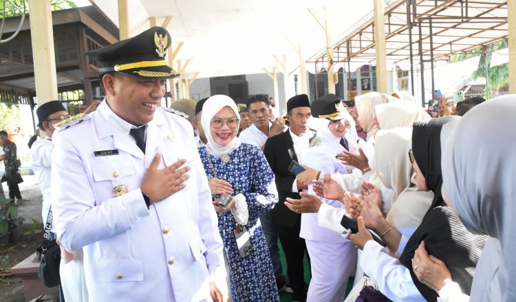 Bupati Situbondo Yusuf Rio Wahyu Prayogo saat tiba di Eks Karesidenan Besuki. (Foto: Istimewa)