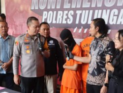 Polres Tulungagung Tetapkan 7 Tersangka Kasus Balon Udara Berpetasan, 105 Buah Petasan Diamankan