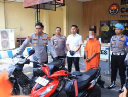 Pencuri Motor di Ngawi Tertangkap Polisi Setelah Kabur 6 Jam