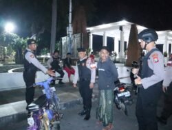 Polres Situbondo Gelar Patroli Skala Besar, Sasar Lokasi Berkumpulnya Anak Muda