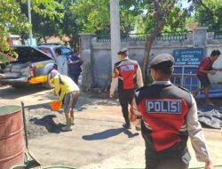 Polres Situbondo Sedekah Semen untuk Pembangunan Musala Al-Karomah di Asembagus