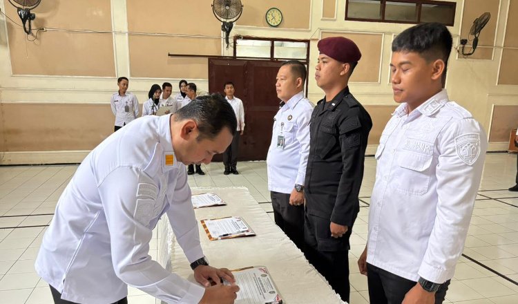 Rutan Situbondo deklarasi bebas Narkoba dan telepon genggam. (Foto: Humas Rutan Kelas IIB Situbondo)