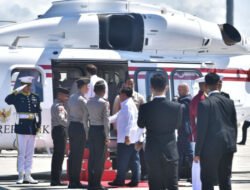 Helikopter AW 189 Polri Sukses Kawal Penerbangan Presiden RI dan Presiden Perancis di Yogyakarta