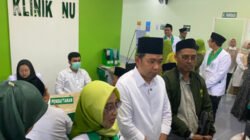 Gus Fawait meninjau Faskes Klinik NU Jember, Kamis (5/6/2025). (Foto: Istimewa)