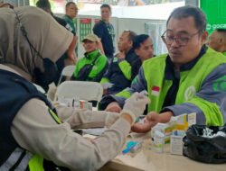 Senyum Ceria Driver Ojol di Malang Dapat Layanan Kesehatan Gratis dari Polresta