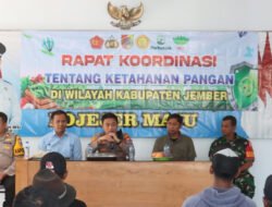 Polres Jember Gelorakan Swasembada Pangan, Ajak Warga Tingkatkan Produksi Pertanian