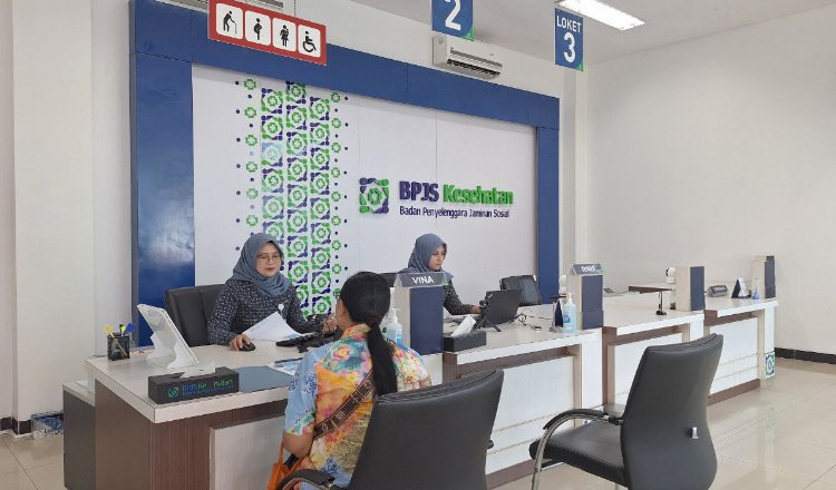 Ruang pelayanan BPJS kesehatan. (Foto: Humas BPJS Kesehatan)