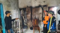 Kondisi terakhir dapur warga yang terbakar. (Foto: Humas Pusdalops-PB BPBD Situbondo)