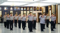 Sebanyak 17 Perwira Tinggi (Pati) Polri resmi naik pangkat satu tingkat lebih tinggi pada Senin (7/7/2025). Hal tersebut berdasarkan Keputusan, Senin (7/7/2025). (Foto: Humas Polri)
