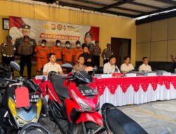 Lima Pelaku Curanmor di Sidoarjo Dibekuk Polisi