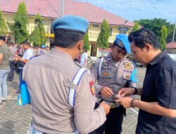 Polisi di Situbondo Dites Urine, Cegah Penyalahgunaan Narkoba