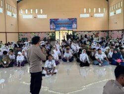 Polres Situbondo Sosialisasikan Bahaya Narkoba hingga Judol Kepada Pelajar di Momen MPLS