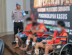 Tak Pernah Jera, Tiga Residivis Maling Motor di Surabaya Kembali Beraksi Hingga Tertembak Polisi