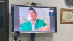 Ketua GP Ansor Kencong memberikan statment via zoom meeting, Kamis (24/7/2025). (Foto: Istimewa)