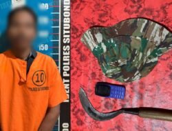 Sempat Bersembunyi, Pembacok Warga Arjasa Situbondo Diringkus Polisi