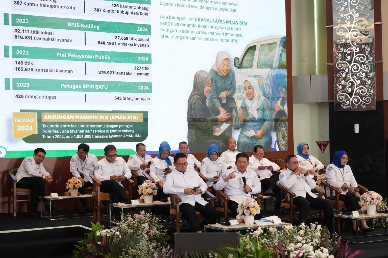 Public Expose: Pengelolaan Program dan Keuangan BPJS Kesehatan Tahun 2024, Senin (14/07/2025). (Foto: Humas BPJS Kesehatan Cabang Jember)