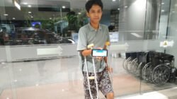 Peserta JKN mendapatkan layanan medis usai kecelakaan. (Foto: Dok/Humas BPJS Kesehatan Cabang Jember)