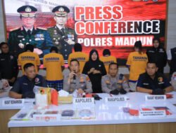 Polres Madiun Bongkar Jaringan Sabu 1,1 Kg, Empat Pelaku Dibekuk
