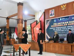 Bupati Situbondo Lantik Direksi Perumda Air Minum Tirta Baluran Periode 2025–2030