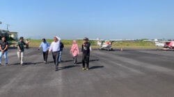 Komisi C DPRD Jember menyidak Bandara Notohadinegoro, Jumat (15/8/2025). (Foto: Istimewa)