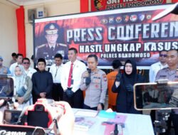 Polres Bondowoso Bongkar Tiga Kasus Kriminal, Dua Melibatkan Remaja