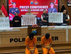Edarkan Puluhan Juta Uang Palsu, Dua Pria Paruh Baya di Jember Ditangkap Polisi