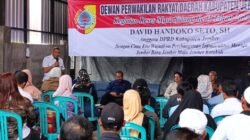 David Handoko Seto Serap Aspirasi Warga, Soroti Masalah Drainase dan Infrastruktur di Jember