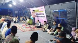 Gus Fawait menyampaikan program prioritasnya di Rembangan Arjasa, Jumat (29/8/2025) malam. (Foto: Teamwork - ZONA INDONESIA)
