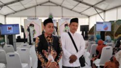 Koordinator venue tilawah remaja dan tunanetra diwawancarai media, Selasa (16/9/2025). (Foto: Teamwork - ZONA INDONESIA)