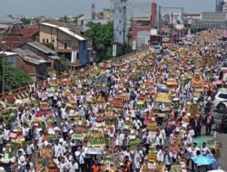449 Ancak Agung di Jember Pecahkan Rekor MURI