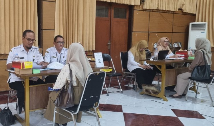 Mahasiswa mengikuti wawancara Beasiswa Cinta Bergema. (Foto: Dok/Diskominfo Jember - ZONA INDONESIA)