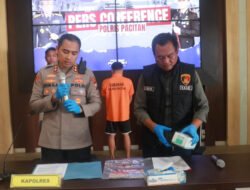 Polres Pacitan Tangkap Pencuri Motor, Dua Barang Bukti Diamankan