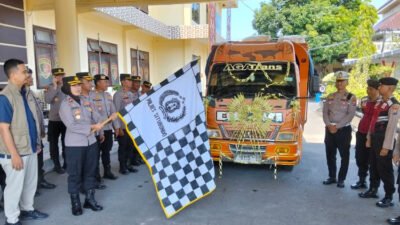 Pelepasan pengiriman jagung ke Perum Bulog, Rabu (15/10/2025). (Foto: Teamwork - ZONA INDONESIA)