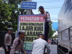Polres Situbondo Tutup Dua Ruas Jalan untuk Perbaikan, Siapkan Jalur Alternatif