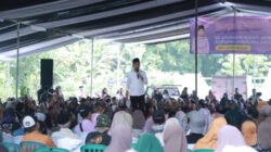 Gus Fawait berpidato di hadapan warga. (Foto: Dok/Diskominfo Jember - ZONA INDONESIA)