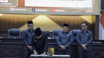 APBD Jember 2026 Rp4,3 Triliun Disahkan, Pemkab–DPRD Sepakat Perkuat Pembangunan Daerah